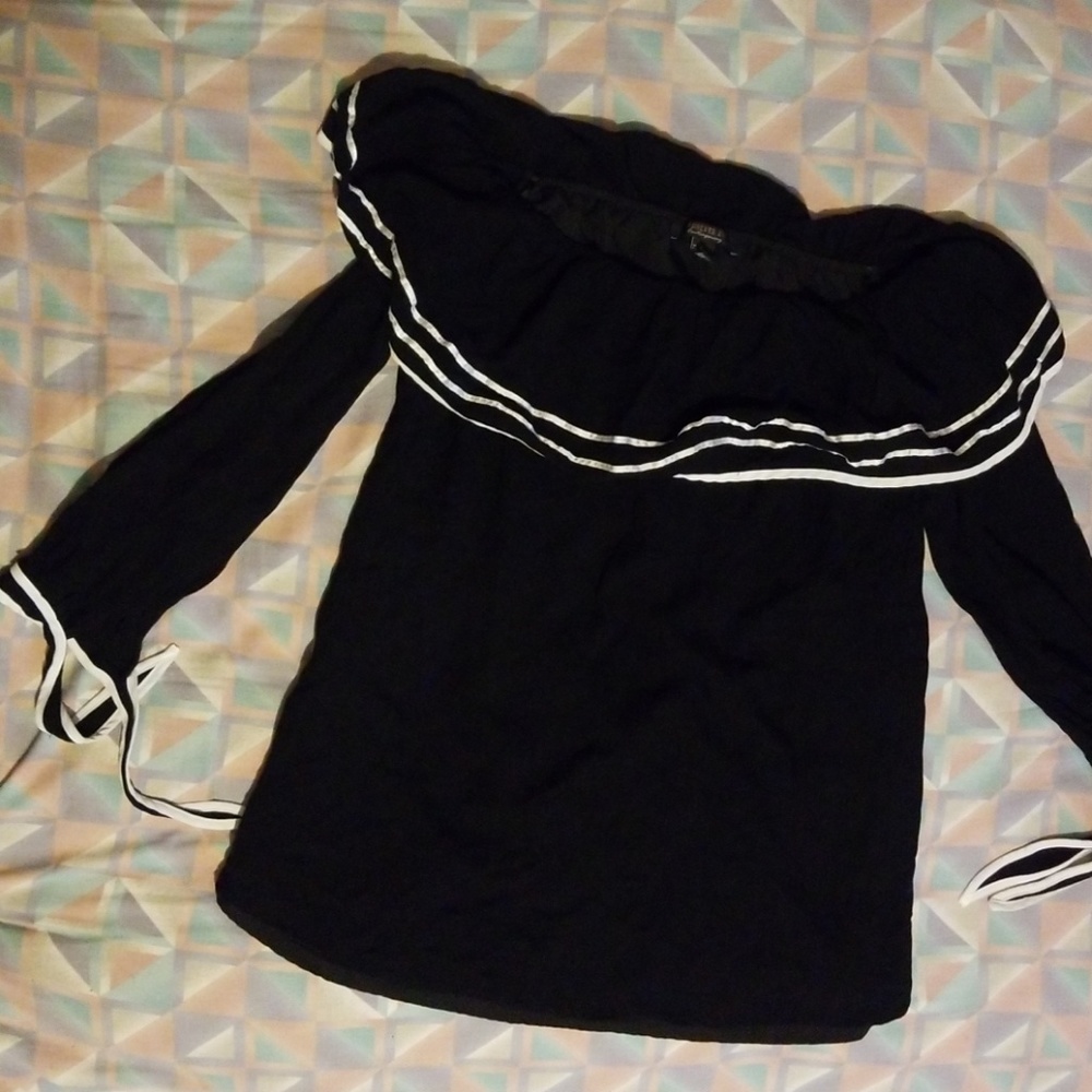 Black mini dress